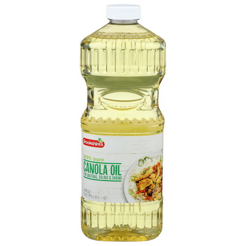 Brookshire's 100% Pure Canola Oil - 48 Fluid Ounce