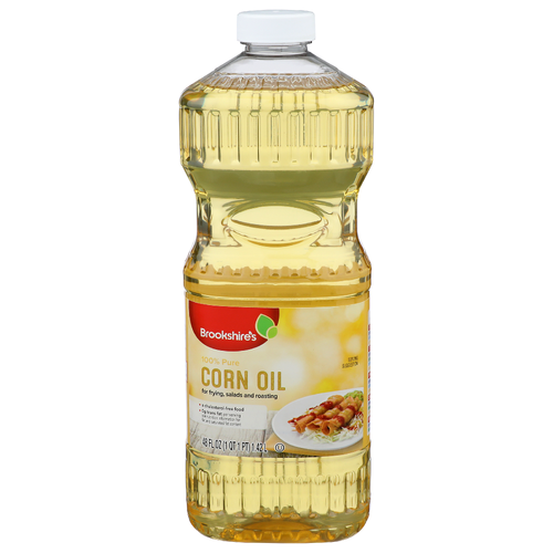 Brookshire's 100% Pure Corn Oil - 48 Fluid Ounce