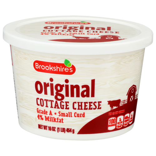 Brookshire's Cottage Cheese Original - 16 Ounce