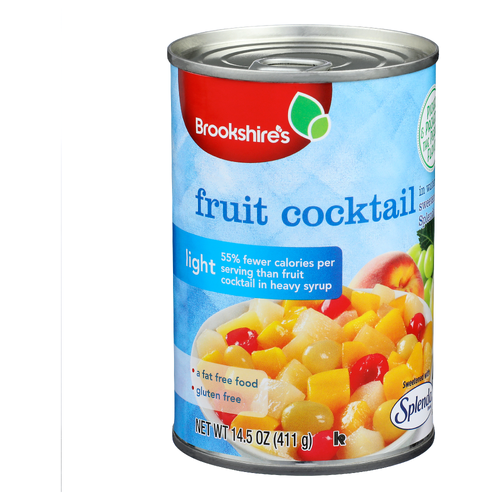 Brookshire's Fruit Cocktail In Water, Artificially Sweetened With Splenda - 14.5 Ounce