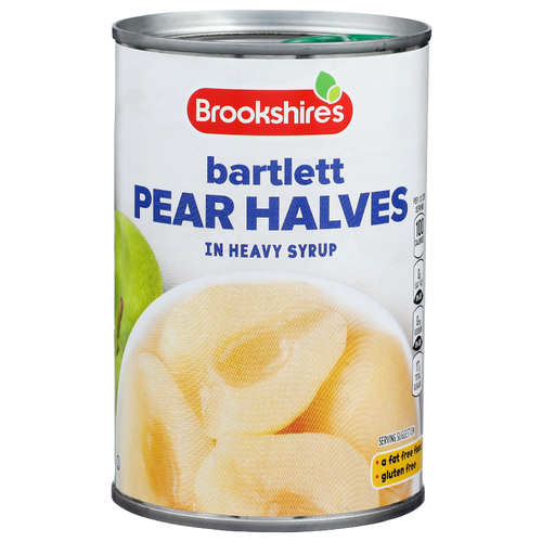Brookshire's Bartlett Pear Halves In Heavy Syrup - 15.25 Ounce