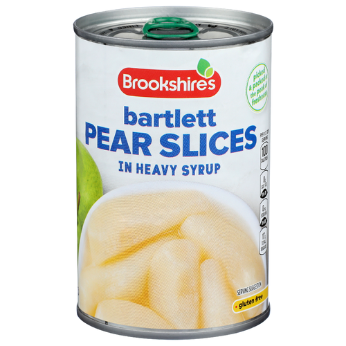 Brookshire's Pear Slices Bartlett In Heavy Syrup - 15.25 Ounce
