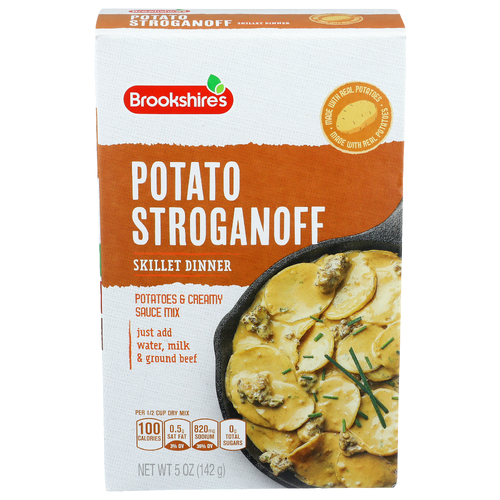 Brookshire's Potatoes Stroganoff Skillet Dinner & Creamy Sauce Mix - 5 Ounce