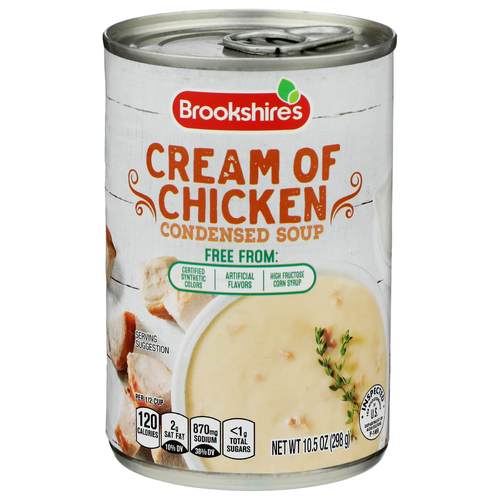 Brookshire's Cream Of Chicken Condensed Soup - 10.5 Ounce