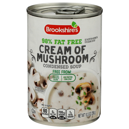 Brookshire's Cream Of Mushroom Condensed Soup - 10.5 Ounce