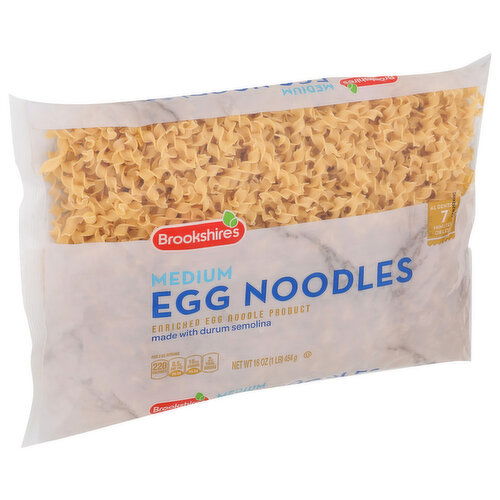 Brookshire's Medium Egg Noodles - 16 Ounce