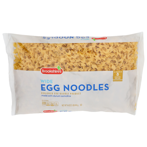 Brookshire's Wide Egg Noodles - 16 Ounce