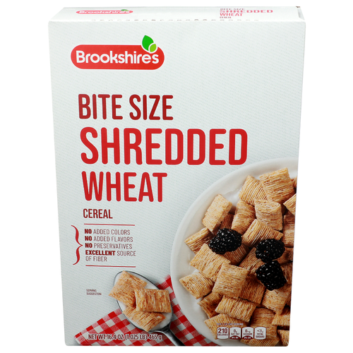 Brookshire's Bite Size Shredded Wheat Cereal - 16.4 Ounce