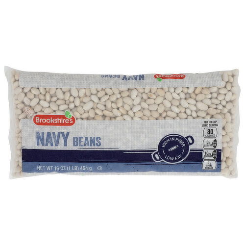 Brookshire's Navy Beans - 16 Ounce
