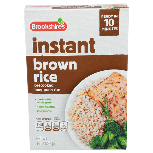Brookshire's Instant Brown Rice - 14 Ounce