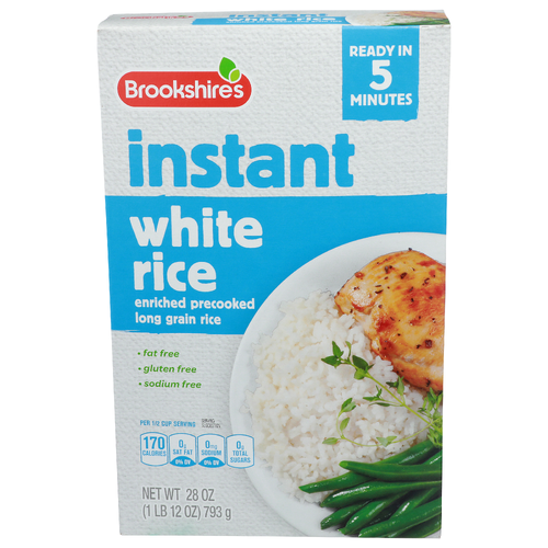 Brookshire's Instant White Rice - 28 Ounce