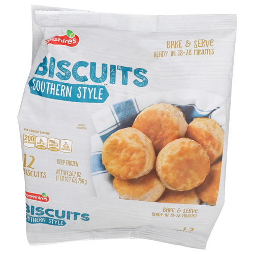 Brookshire's Southern Style Biscuits - 2.225 Ounce - 12 Count