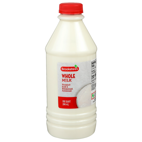 Brookshire's Whole Milk - 1 Quart