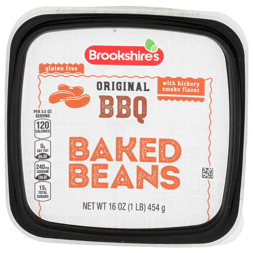Brookshire's Original BBQ Baked Beans With Hickory Smoke Flavor - 16 Ounce
