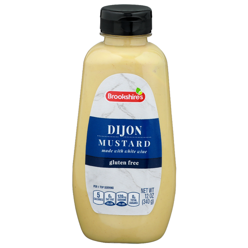 Brookshire's Dijon Mustard Made With White Wine - 12 Ounce