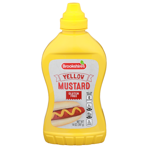 Brookshire's Yellow Mustard - 14 Ounce
