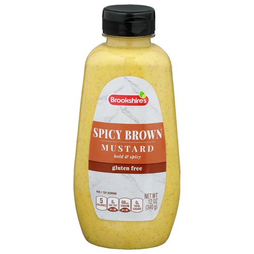 Brookshire's Spicy Brown Mustard - 12 Ounce