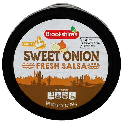 Brookshire's Sweet Onion Mild Fresh Salsa - 16 Ounce