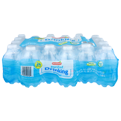 Brookshire's Purified Drinking Water - 8 Fluid Ounce - 24 Count