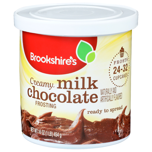 Brookshire's Milk Chocolate Creamy Frosting - 16 Ounce