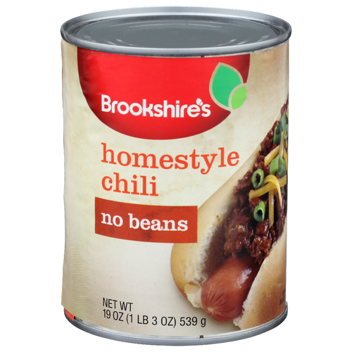 Brookshire's Homestyle Chili - 19 Ounce Image 1 of 4