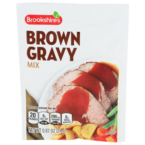 Brookshire's Brown Gravy Mix - 0.87 Ounce