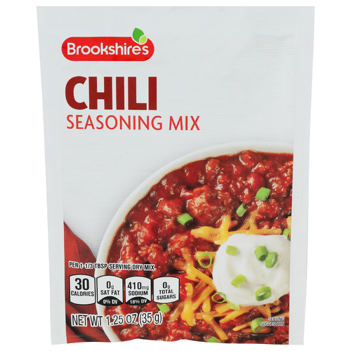 Brookshire's Chili Seasoning Mix - 1.25 Ounce