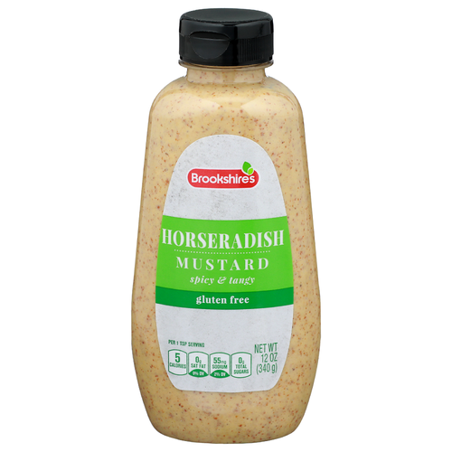 Brookshire's Horseradish Spicy & Tangy Mustard - 12 Ounce