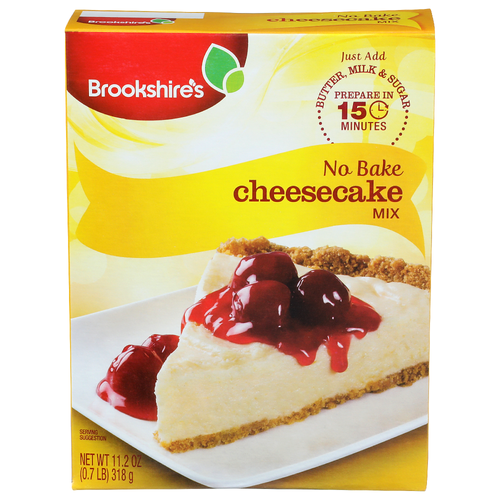 Brookshire's No Bake Cheesecake Mix - 11.2 Ounce