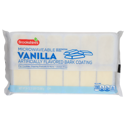 Brookshire's Vanilla Bark Coating - 24 Ounce