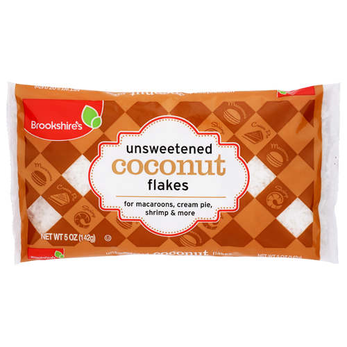 Brookshire's Unsweetened Coconut Flakes - 5 Ounce