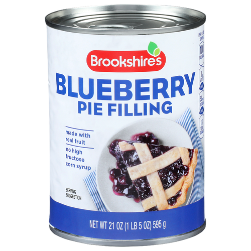 Brookshire's Blueberry Pie Filling - 21 Ounce