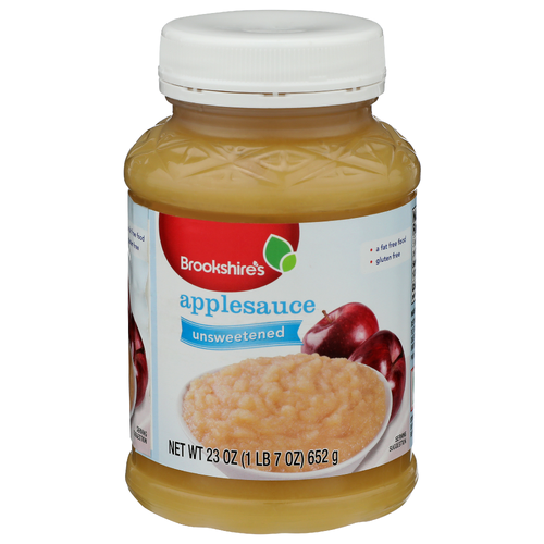 Brookshire's Unsweetened Applesauce - 23 Ounce