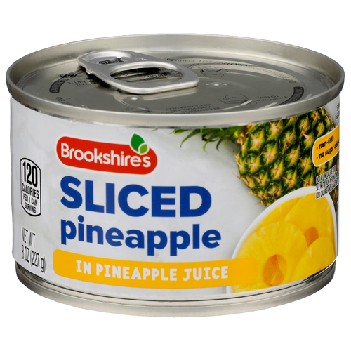 Brookshire's Sliced In Pineapple Juice - 8 Ounce
