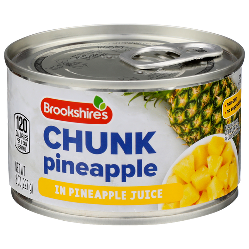 Brookshire's Chunk Pineapple In Juice - 8 Ounce