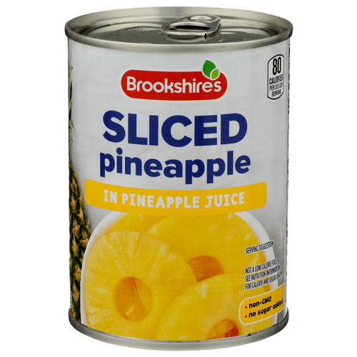 Brookshire's Pineapple Sliced In Juice - 20 Ounce