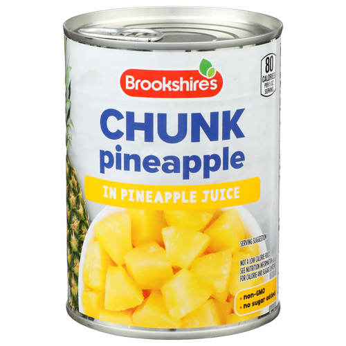 Brookshire's Chunk Pineapple In Juice - 20 Ounce