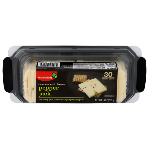 Brookshire's Cracker Cut Cheese Pepper Jack - 0.333 Ounce - 30 Count