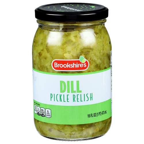 Brookshire's Dill Pickle Relish - 16 Fluid Ounce