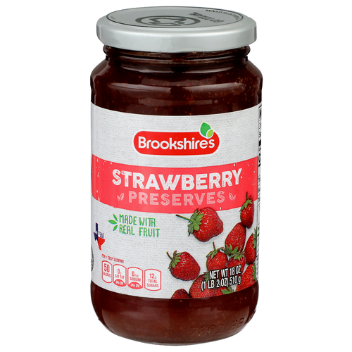 Brookshire's Strawberry Preserves - 18 Ounce