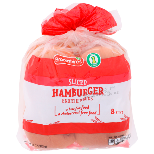 Brookshire's & Super 1 Foods Sliced Hamburger - 1.375 Ounce - 8 Count