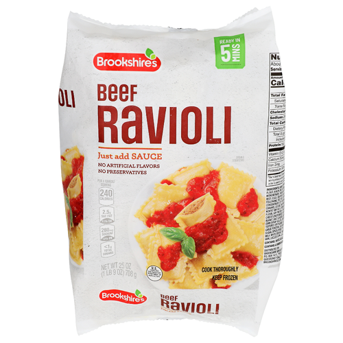 Brookshire's Beef Ravioli - 25 Ounce