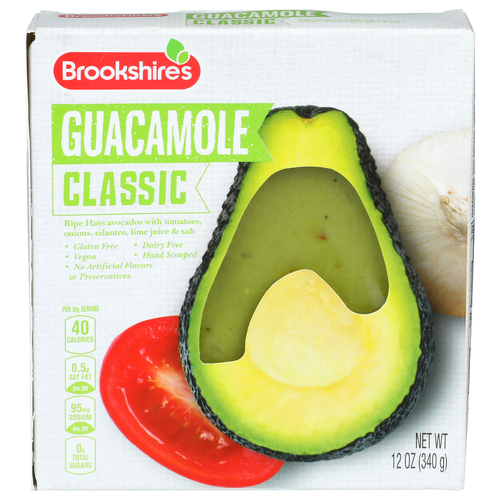 Brookshire's Classic Guacamole - 12 Ounce