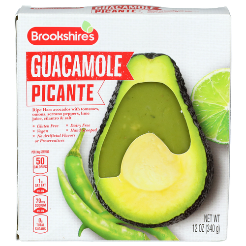 Brookshire's Picante Guacamole - 12 Ounce