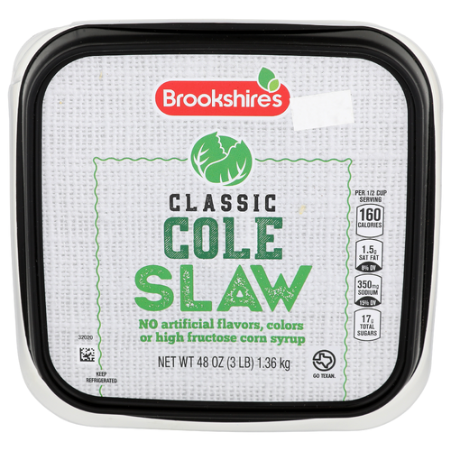 Brookshire's Classic Cole Slaw - 48 Ounce