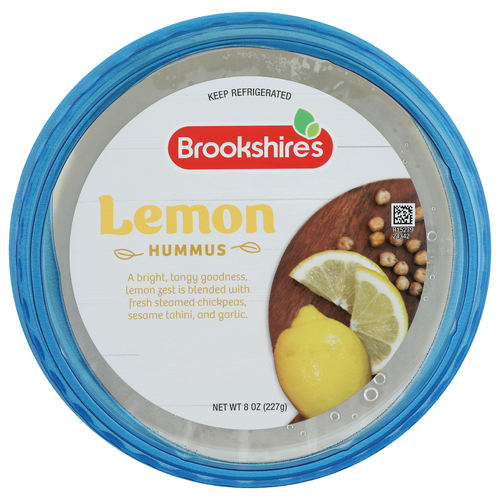 Brookshire Brk Lemon Hummus - 8 Ounce