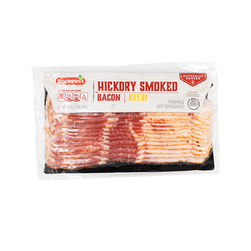 Brookshire's Hickory Smoked Bacon - 16 Ounce