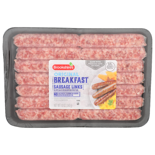 Brookshire's Original Breakfast Sausage Links - 12 Ounce Image 1 of 4