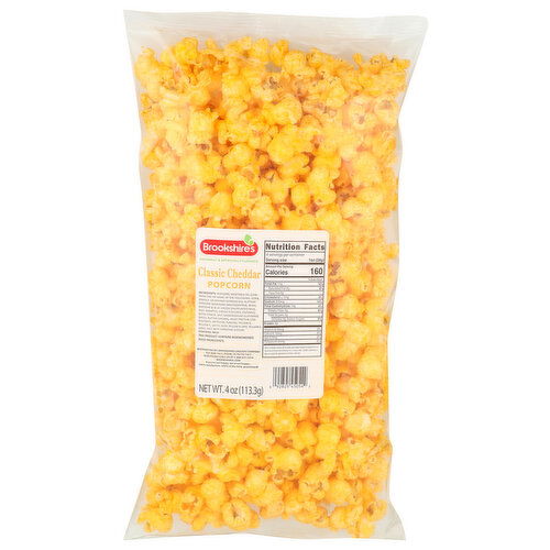 Brookshire's Classic Cheddar Popcorn - 4 Ounce
