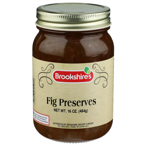 Brookshire's Fig Preserves - 16 Ounce